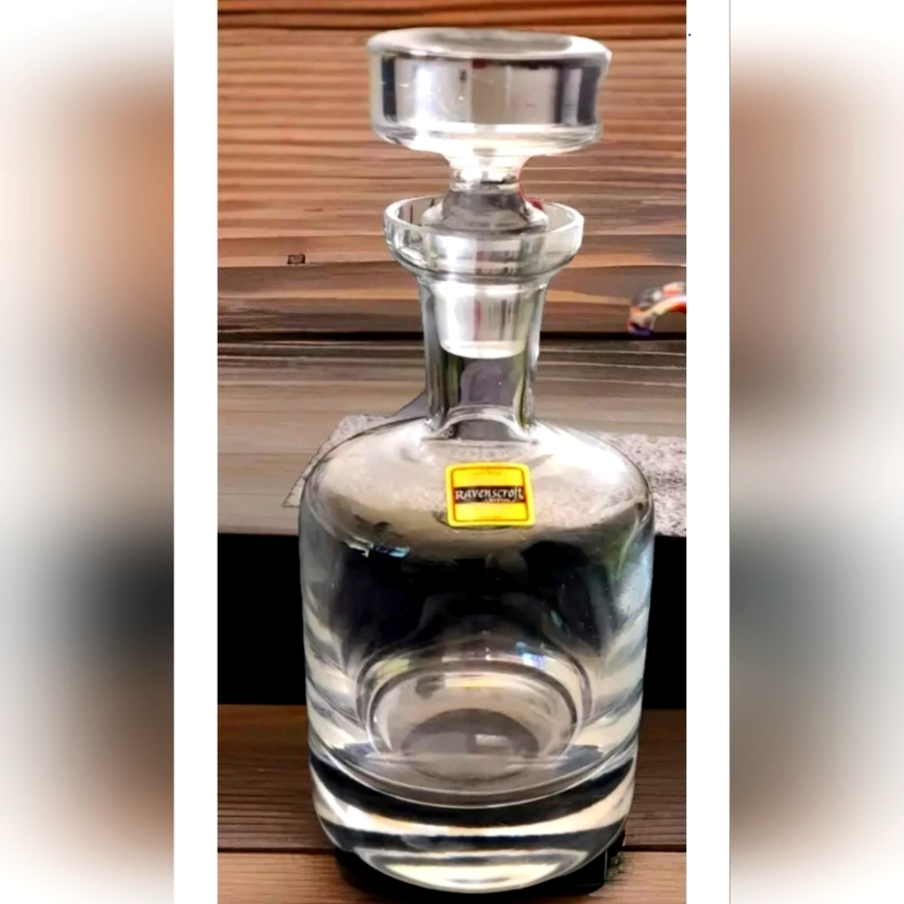 Ravenscroft Crystal Taylor Decanter with Stopper Gently Mint Condition